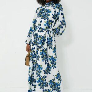 NWT Emilia Wickstead Elanda Crepe Georgette Dress Size US 4